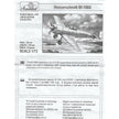 Bf-109X German experimental aircraft Scale 1:72 Amodel AMO72191 Plastic Airplane Model Kit