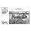 Sukhoi Su-3 Soviet fighter Scale 1:72 Amodel AMO72215 Scale Airplane Model Kit