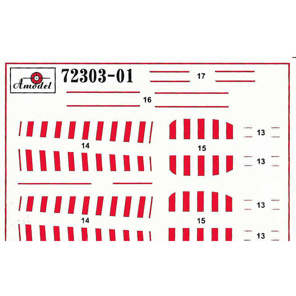 Yakovlev Yak-18T Scale 1:72 Amodel AMO72303-01 Scale Model Kit