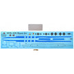 aircraft HFB-320 Hansa Jet, Lufthansa Scale 1:72 Amodel AMO72328 Plastic Airplane Model Kit