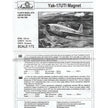 Yak-17UTI Soviet jet fighter Scale 1:72 Amodel AMO7282 Plastic Airplane Model Kit