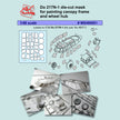Painting Masks for model Do-217N-1 (for ICM) Scale 1:48 DAN Models MS480001