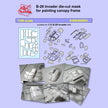 Painting Masks for model B-26 (for ICM) Scale 1:48 DAN Models MS480002