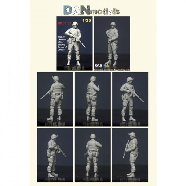 2023 Ukraine. Vine with Mordor. Ukrainian officer of the SSO, SBU. set №11 - 1 figure (resin) Scale 1:35 DAN Models DM 35161