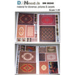Material for dioramas - carpets. Paintings. (on cardboard) part 1 Scale 1:35 DAN Models DM 35240
