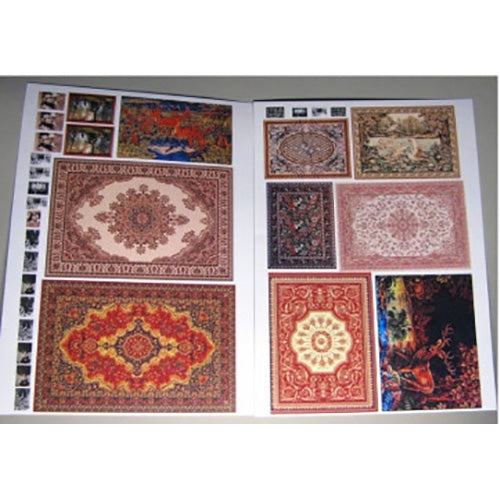 Material for dioramas - carpets. Paintings. (on cardboard) part 1 Scale 1:35 DAN Models DM 35240