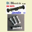 ATGM Javelin. Javelin. Set 4 pcs. Resin 3D Scale 1:35 DAN Models DM 35279