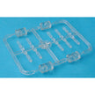 Set of PET bottles for dioramas .14 pcs + decal. bottles 4pcs -20l and 10pcs -2l. transparent plastic Scale 1:35 DAN Models DM 35311