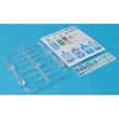 Set of PET bottles for dioramas .14 pcs + decal. bottles 4pcs -20l and 10pcs -2l. transparent plastic Scale 1:35 DAN Models DM 35311