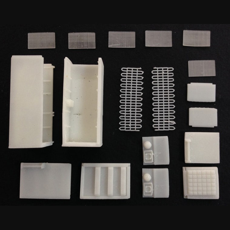 Material for dioramas. fridge. Set 2 pcs. 3D printing Scale 1:35 DAN Models DM 35332