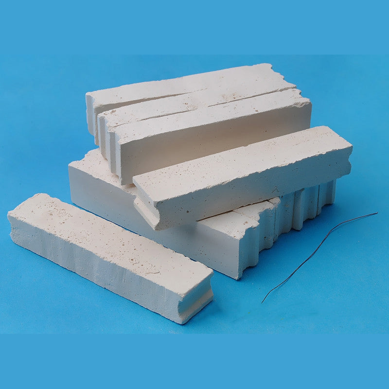 Concrete barriers.set for roadblock. Material - gypsum. The set contains 10 pieces of unpainted concrete barriers. + stencil. (weight180 grams) Scale 1:35 DAN Models DM 35401