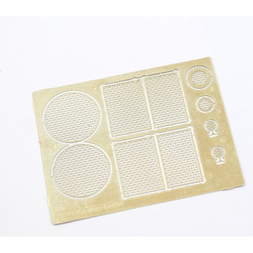Lattice Grilles for Tank Panther D/A WWII Scale 1:35 DAN Models DM 35515