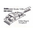 Grilles Lattice for Tank Stug III,PZ,kpfw,III, WW II Scale 1:35 DAN Models DM 35517