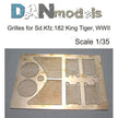 Grilles Lattice for the King Tiger, WW II Scale 1:35 DAN Models DM 35519