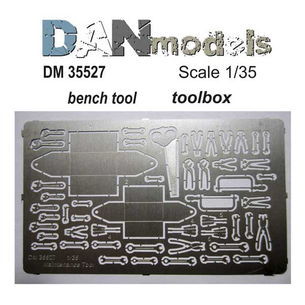 Bench Tool Toolbox Scale 1:35 DAN Models DM 35527