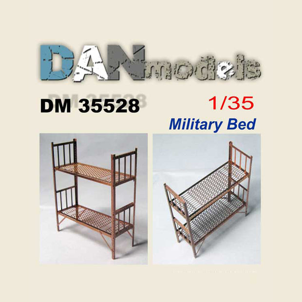 Military Bunk Bed Bench Scale 1:35 DAN Models DM 35528