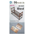 Army bed. In a set of 2 pcs. Scale 1:35 DAN Models DM 35529
