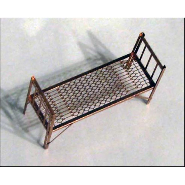 Army bed. In a set of 2 pcs. Scale 1:35 DAN Models DM 35529