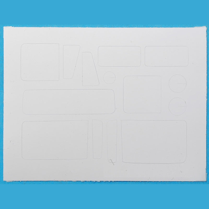 Painting Masks for car model Ural (Zvezda 3654) Scale 1:35 DAN Models DM 35802