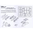 Painting Masks for model ICM OV-10A Bronco for ICM 48300 OV-10A Bronco Scale 1:48 DAN Models DM 48124