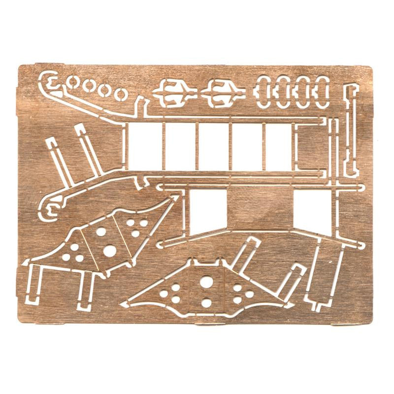 Ladder MiG-29, blocks, mirrors, antenna Scale 1:48 DAN Models DM 48502