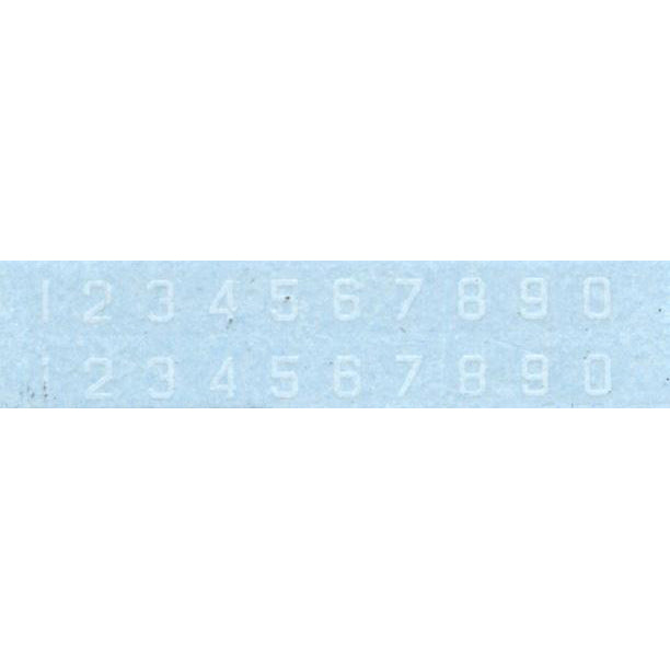 Aircraft stop blocks, set No. 1 + decal Dimensions: length 13mm, width 6mm, height 8mm Scale 1:48 DAN Models DM 48503