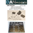 Set of tools. Tool boxes Scale 1:48 DAN Models DM 48509
