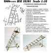 Aviation technical ladder No. 2 for 5 steps. Height 47 mm Scale 1:48 DAN Models DM 48510