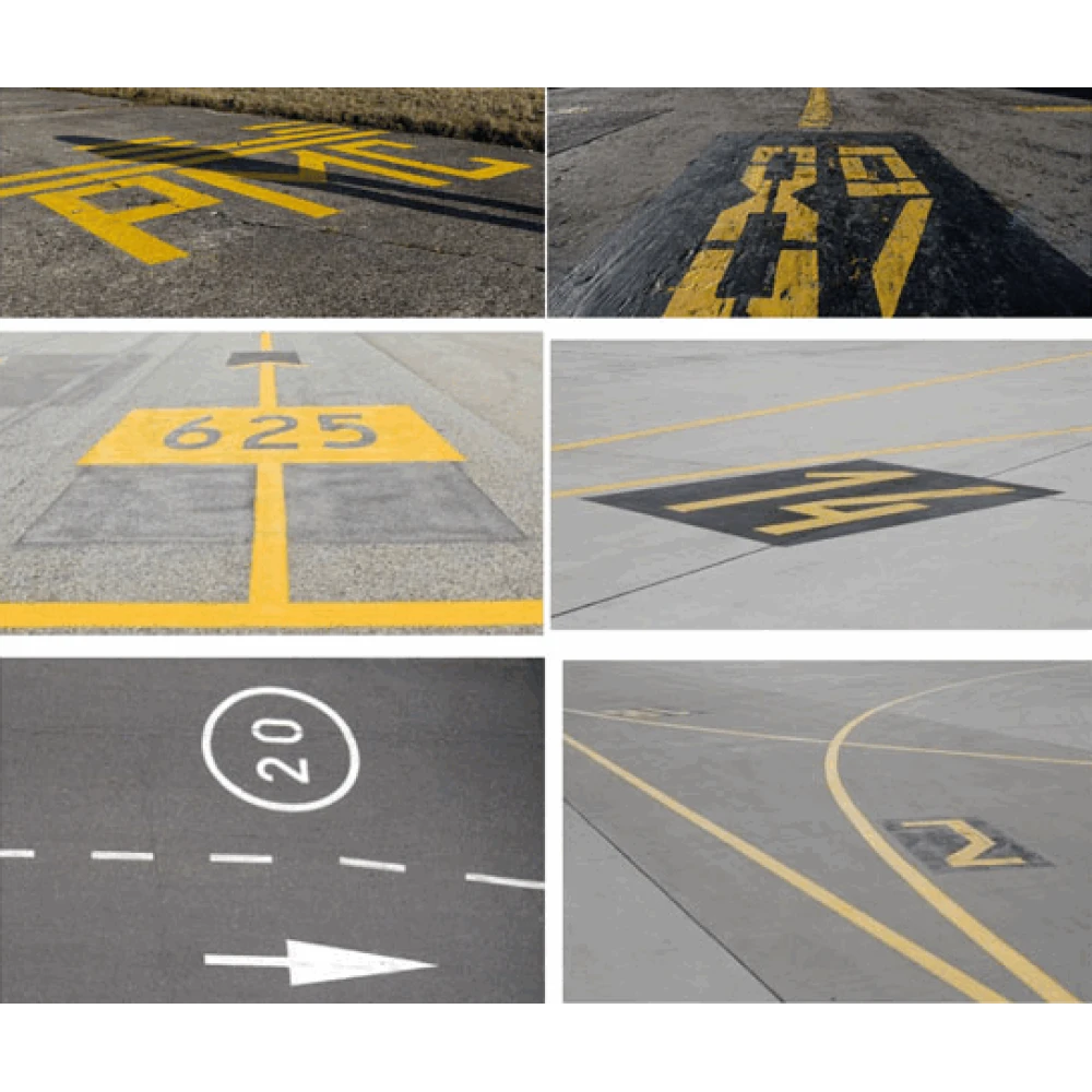 Stencil for marking on the airfield concrete Scale 1:48 DAN Models DM 48531