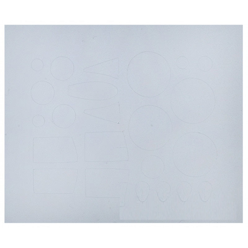 Painting Masks for MiG-25 aircraft model (for ICM kit 1/72) Scale 1:72 DAN Models DM 72114