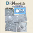 Painting Masks for Mirage 4 aircraft model (for A&A) Scale 1:72 DAN Models DM 72115