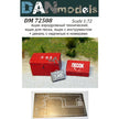 Airfield technical box, sand box, tool box + decal Scale 1:72 DAN Models DM 72508