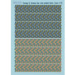 Print Scale 005-camo Decal Lozenge B. German four color printed fabric Scale 1:72