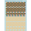 Print Scale 012-camo Decal Austro-Hungarian Lozenge Part 1 Scale 1:72 for Aircraft Plastic model kit