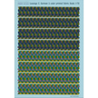 Print Scale 016-camo Decal 1:72 Lozenge C. German 5 color printed fabric