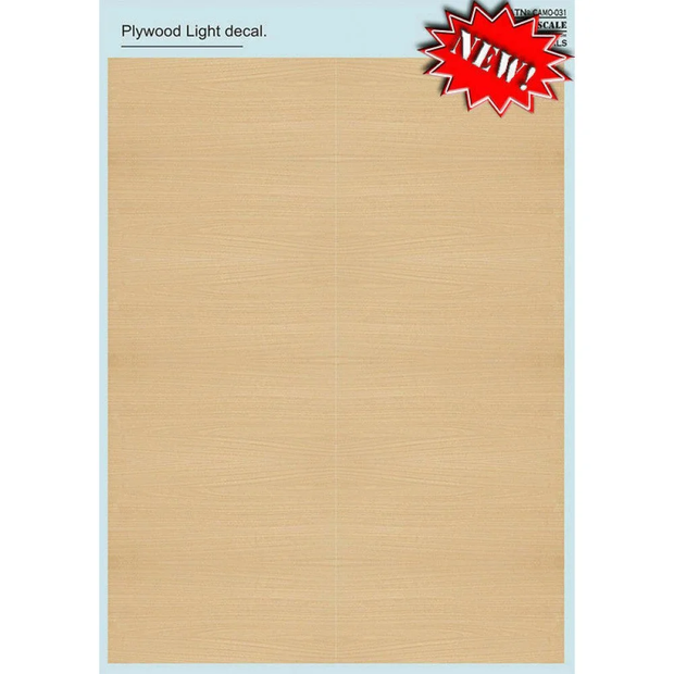 Print Scale 031-camo Decal Plywood Decal Part 1 Scale 1:72-1:48 for Aircraft Plastic model kit