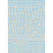 Print Scale 32-002 Decal USAF Modern stencil letters & numbers .Gray Scale 1:32 for Aircraft Plastic model kit