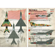 Print Scale 32-014 Decal MIG-19 MiG-21 in Vietnam war Scale 1:32 for Aircraft Plastic model kit