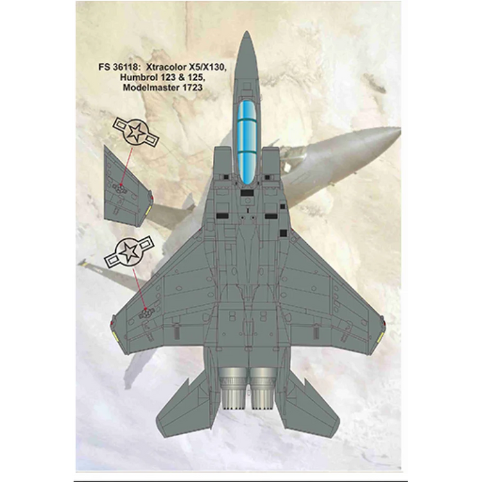 Print Scale 32-021 Decal McDonnell Douglas F-15 Eagle Scale 1:32 for Aircraft Plastic model kit