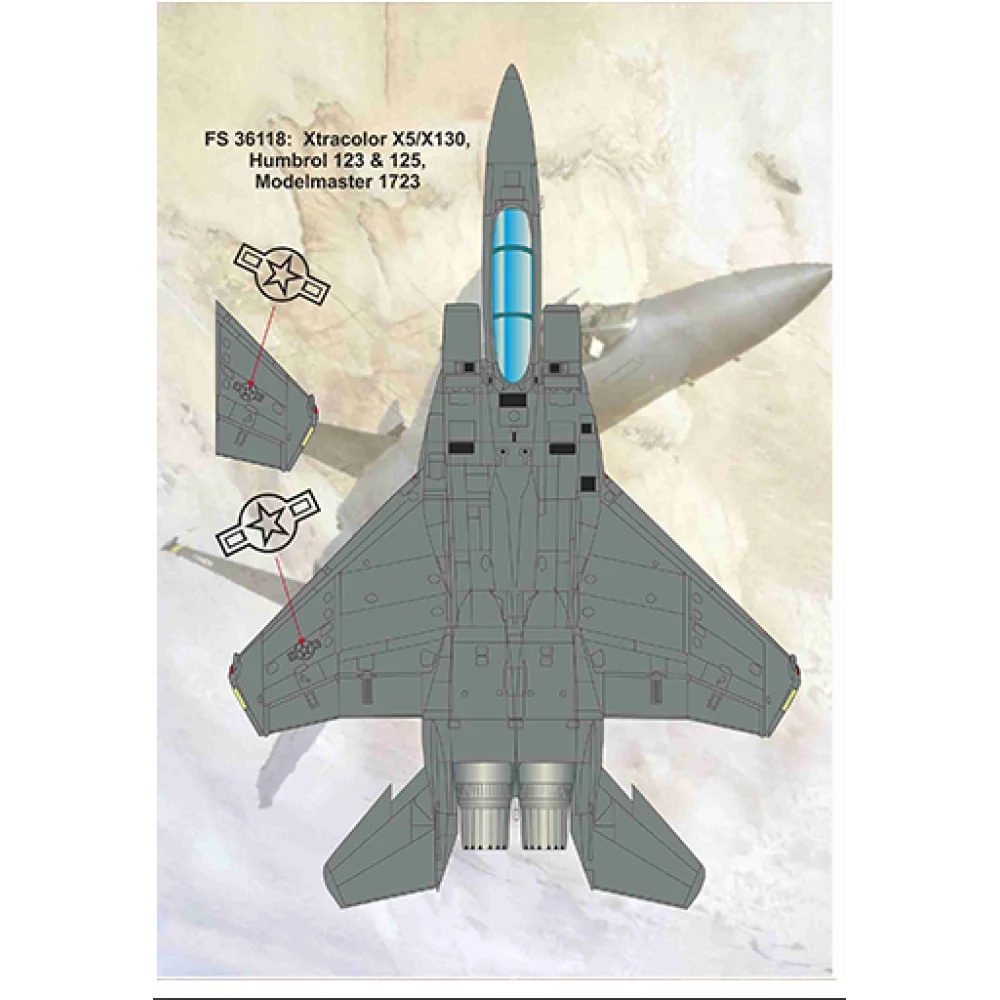 Print Scale 32-021 Decal McDonnell Douglas F-15 Eagle Scale 1:32 for Aircraft Plastic model kit