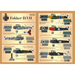 Print Scale 72-024 Decal Fokker D VII Part 1 The complete set 4 leaf Scale 1:72 for Aircraft Plastic model kit