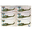 Print Scale 72-418 Decal UH-1 In Vietnam War Scale 1:72 for Helicopter Plastic model kit