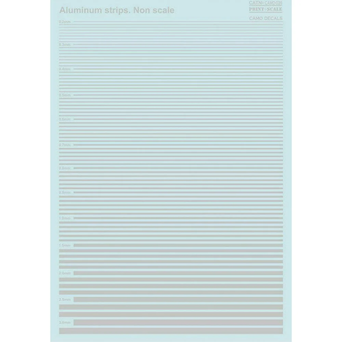 Print Scale 039-camo Decal Non scale Aluminum Camo