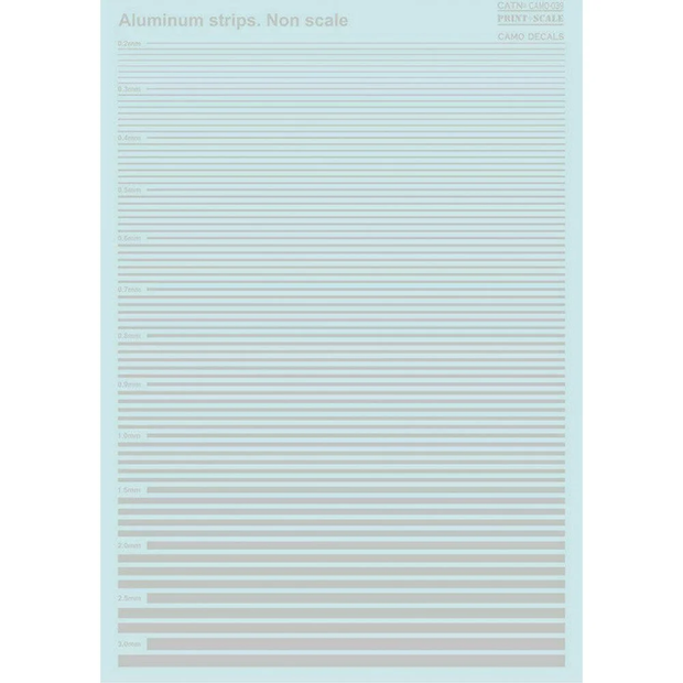 Print Scale 039-camo Decal Non scale Aluminum Camo