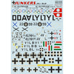 Print Scale 144-004 Decal Junkers JU-52 Scale 1:144 for Aircraft Plastic model kit