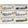 Print Scale 144-005 Decal 1:144 Republic P-47 Thunderbolt for Aircraft Plastic model kit