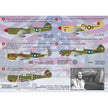 Print Scale 144-006 Decal Curtiss P40 Kittyhawks Scale 1:144 for Aircraft Plastic model kit