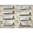Print Scale 144-007 Decal Martin B-26 Marauder Part 1 Scale 1:144 for Aircraft Plastic model kit