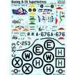 Print Scale 144-008 Decal 1:144 Boeing B-29 Superfortress for Aircraft Plastic model kit
