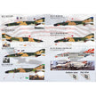 Print Scale 144-010 Decal McDonnell Douglas F-4 Phantom II in Viet Nam Scale 1:144 for Aircraft Plastic model kit